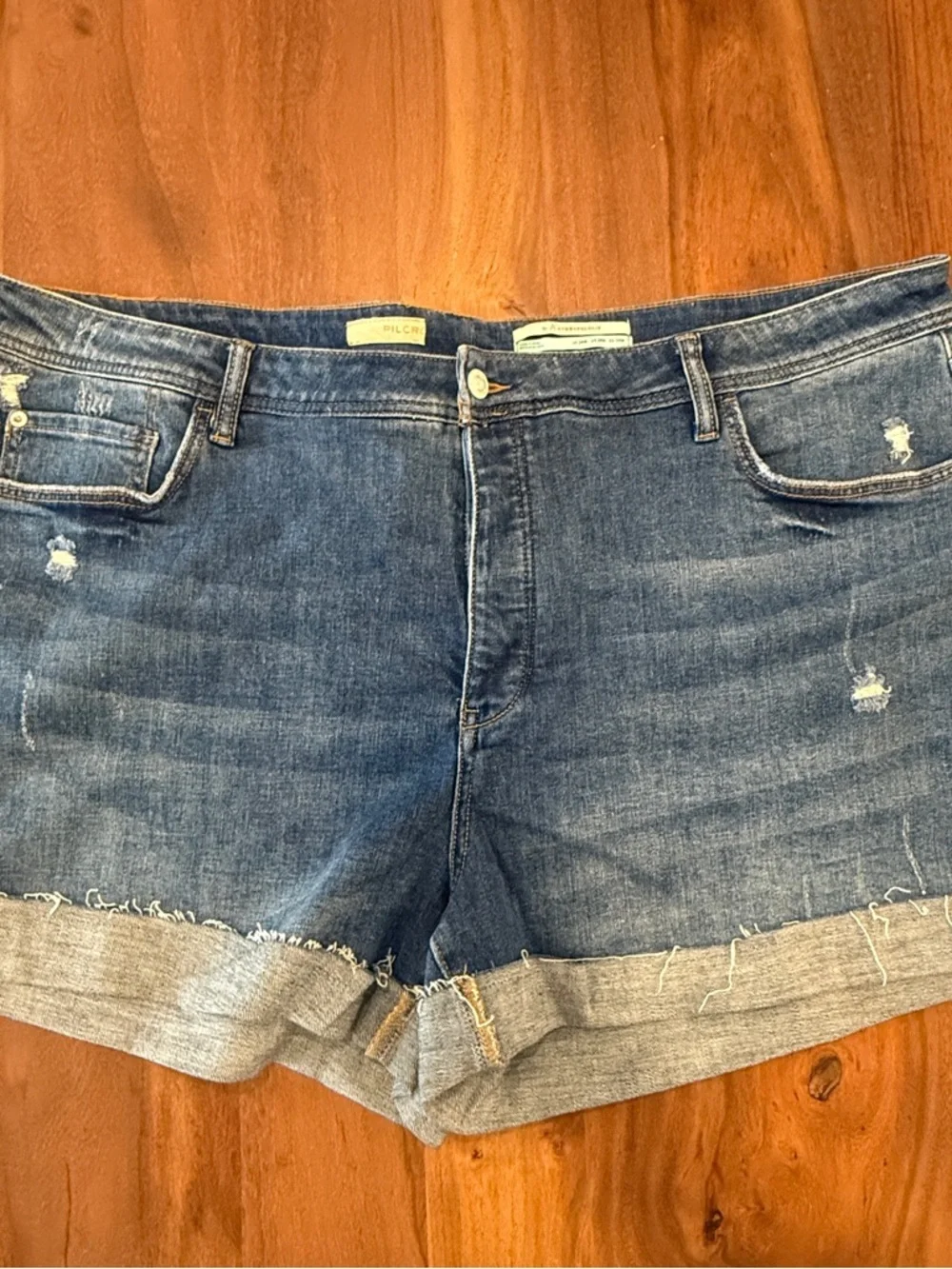 Anthropologie Pilcro Signature High Rise Short - BNWOT - 20W - Picture 1 of 10